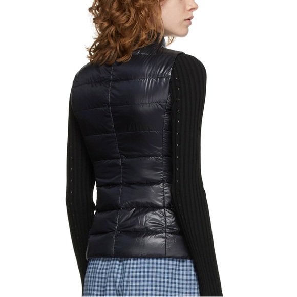 HERNO Black Down Guilia Vest, IT40 - Picture 15 of 16